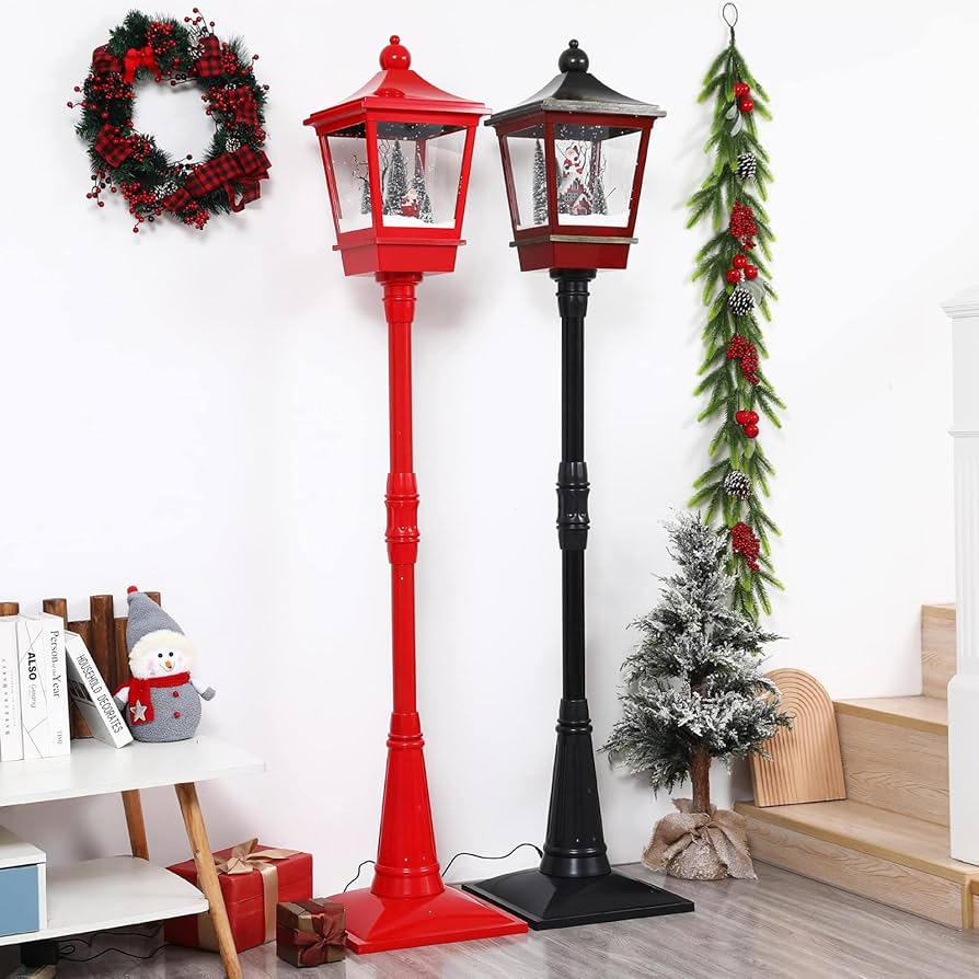 Amazon.com: AORGRE Christmas Street Lamp, Christmas